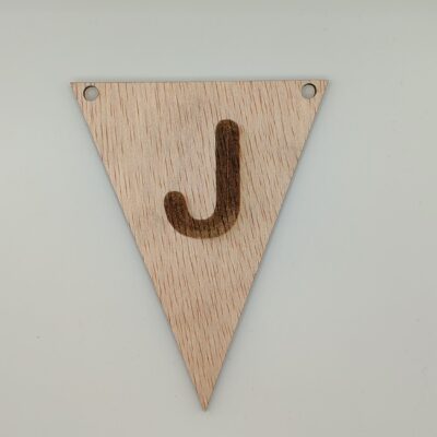 Vlaggetje Letter J