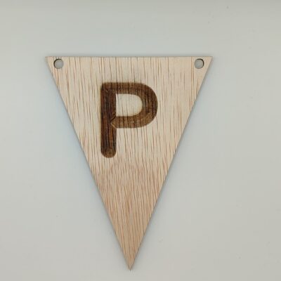 Vlaggetje Letter P