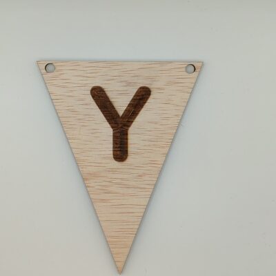 Vlaggetje Letter Y