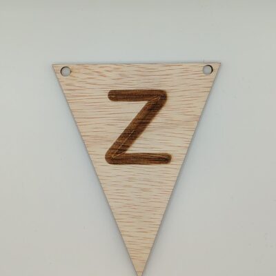 Vlaggetje Letter Z